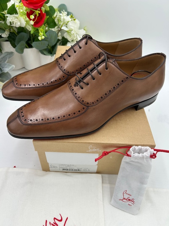 ********Men’s Christian Louboutin LAFITOCH leather Oxfords. Size 45.5./ l2.5 US. main image 7